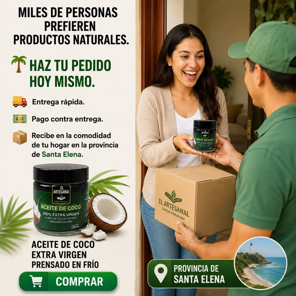 ACEITE DE COCO EXTRA VIRGEN - PRENSADO EN FRIO - GRAN OFERTA HOY $6.99👇⬇️⬇️⬇️