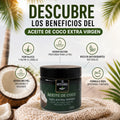 ACEITE DE COCO EXTRA VIRGEN - PRENSADO EN FRIO - GRAN OFERTA HOY $6.99👇⬇️⬇️⬇️