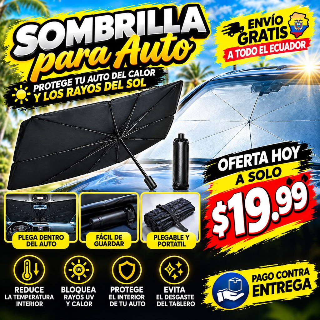Sombrilla Para Auto