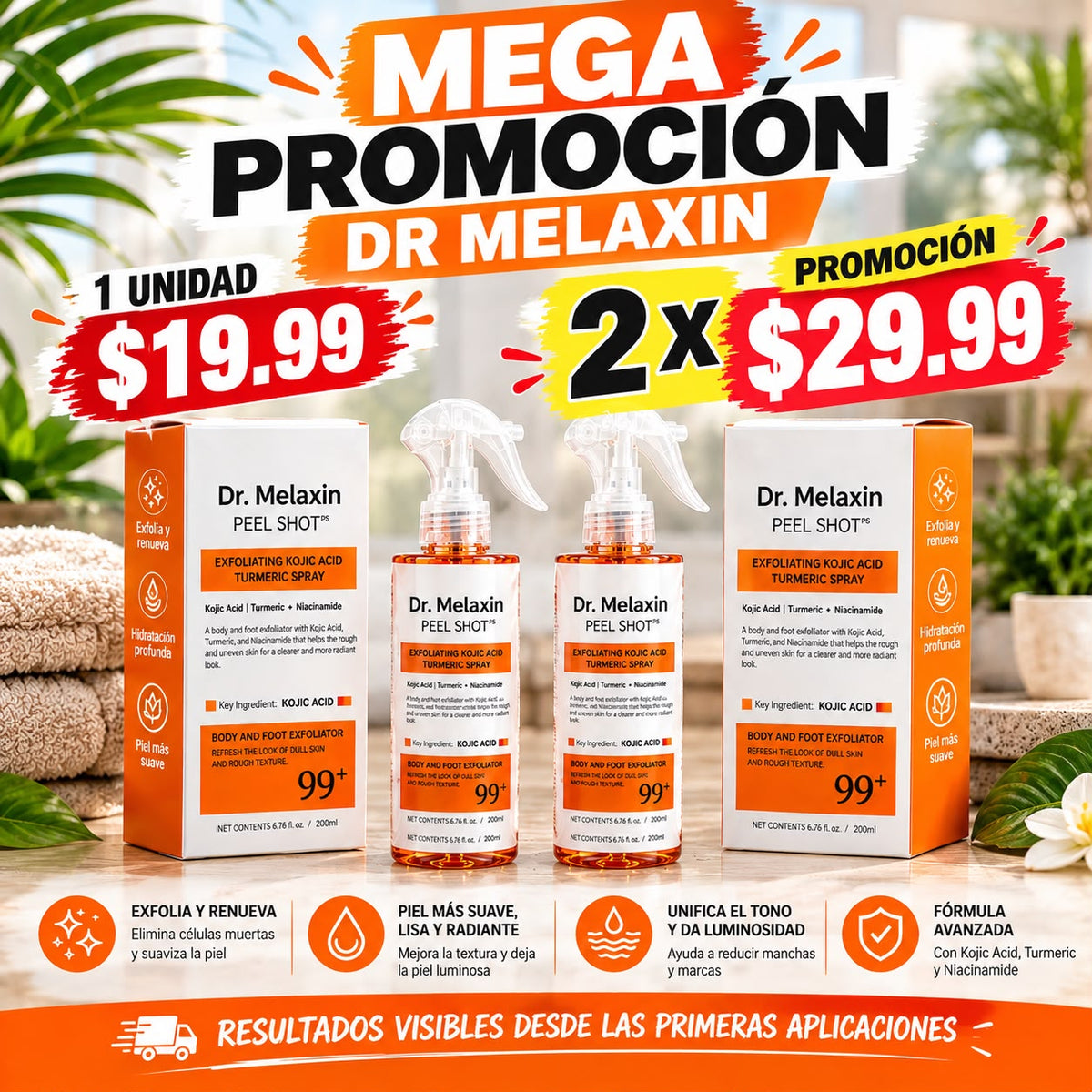 DR MELAXIN - ACLARA TU PIEL