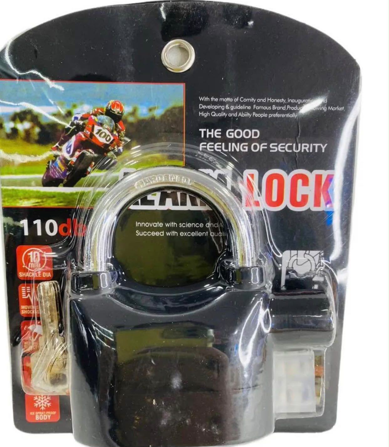 COMBO Bloqueo de seguridad + Cobertor PARA MOTO